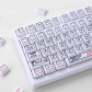 Freehand Graffiti 104+24 XDA Profile Keycap Set Cherry MX PBT Dye-subbed for Mechanical Gaming Keyboard